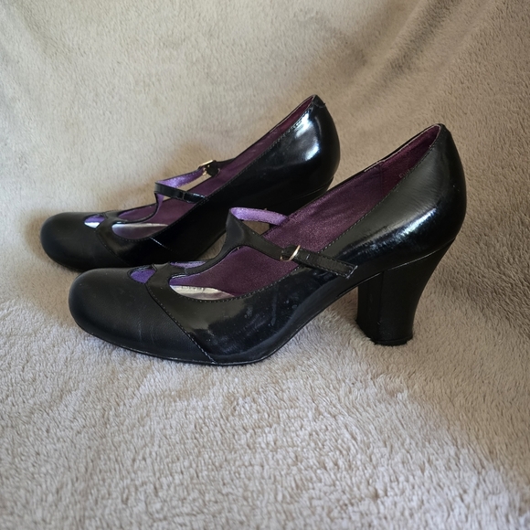 Poetic License Chunky Heel T-Strap Mary Janes size 7.5 - Picture 7 of 13